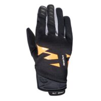 LUVAS MOTO IXON MS FEVER PRETO/BRANCO/LARANJA