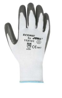 LUVAS TRABALHO NITRILO FINAS CINZA/BR 4010G Nº10