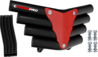 PARACHOQUES ATV SUZ LTR450 COROT  PRETO/VERM CROSSPRO