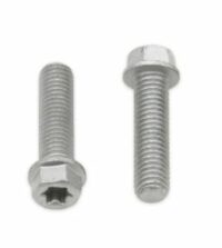 KIT PARAFUSOS SEXTAVADOS TORX M8X1.25X30MM BOLT CINZA