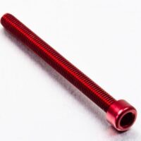 PARAFUSO ALUMINIO M6X75MM LPB675R VERMELHO PRO-BOLT