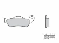 PASTILHAS TRAVAO BREMBO 07BB28SP