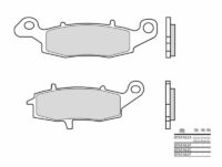 PASTILHAS TRAVAO BREMBO 07KA18SA