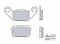 PASTILHAS TRAVAO BREMBO 007GR78CC