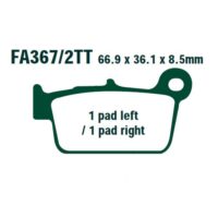 PASTILHAS TRAVAO EBC FA367/2TT