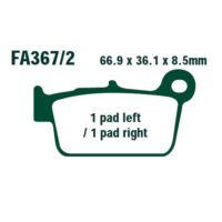 PASTILHAS TRAVAO EBC FA367/2R