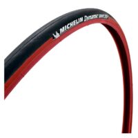 PNEU BICICLETA 700X23C MICHELIN DYNAMIC SPORT VERMELHO