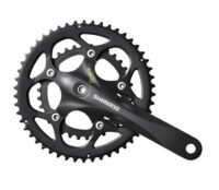 JOGO PEDALEIRO BICICLETA SHIMANO FC-R 345-L 175MM PRT