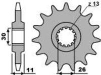 PINHAO MOTO PBR 525 2091 15D YAMAHA FZ8