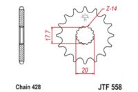 PINHAO JTF558-14D (YA DT125R)