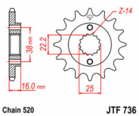PINHAO JTF736-14D