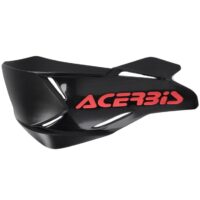 PLASTICOS PROTEÇOES MAO ACERBIS X-FACTORY PRETO/VERMELHO