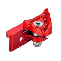 PONTEIRA ROTATIVA PEDAL TRAVAO ART EXTREM CNC VERMELHA