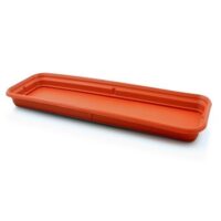PRATO FLOREIRA PLASTICA DIREITA CASTANHO 45CM