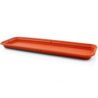 PRATO FLOREIRA PLASTICA DIREITA CASTANHO 65CM