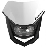 CARENAGEM FAROL HALO PRETO/BRANCO PS