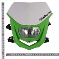 CARENAGEM FAROL HALO BRANCO/VERDE PS