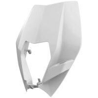 CARENAGEM FAROL  KTM EXC/EXC-F (08-13) PS BRANCO