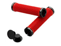PUNHOS BICICLETA SRAM LOCKING GRIPS DOUB CLAMP VERMELHO