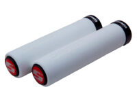 PUNHOS BICICLETA SRAM LOCKING GRIPS FOAM BRANCO/PRETO