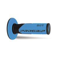 PUNHO MOTO PROGRIP 801 PRETO/AZUL CLARO