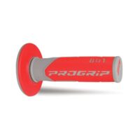 PUNHO MOTO PROGRIP 801 CINZA/VERMELHO