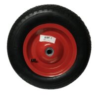 RODA CARRO MAO 8" C/PNEU E CAMARA C/ROL 20MM KIPA