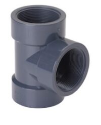 TE SIMPLES PVC ROSCAR 1" BLUEZONE