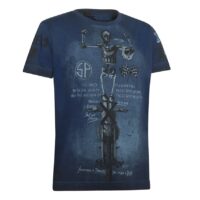 T-SHIRT ACERBIS SP CLUB ACROBAT KID ROYALE BLUE
