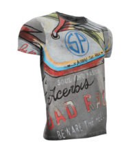 T-SHIRT ACERBIS SP CLUB ROADRACE GRAFITE L