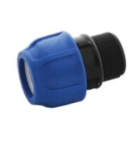 UNIAO ROSCA MACHO 25X1/2" PN16 BLUEZONE