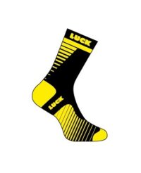 MEIAS CICLISMO COMPRIDAS LUCK AMARELO