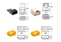 KIT FICHAS LIGAÇAO BIHR FRKW 3 POLOS (5 JOG)