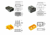 KIT FICHAS LIGAÇAO BIHR FRKW 8 POLOS (5 JOG)