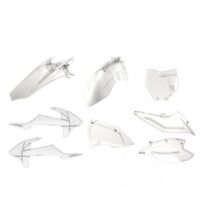PLASTICOS KTM SX/SX-F/XC-F (16-18) TRANSPARENTE POLISPORT