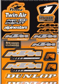 AUTOCOLANTES STICKER KTM 2039