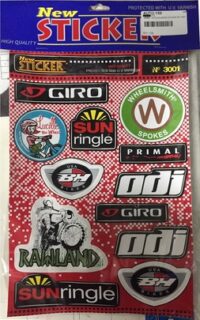 AUTOCOLANTES STICKER BIC 3001
