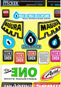 AUTOCOLANTES STICKER BIC 3004