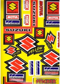 AUTOCOLANTES STICKER SUZ 2029