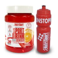 BEBIDA NUTRISPORT SPORTDRINK ISO POWDER LARANJA 1020GR