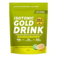 BEBIDA ENERGETICA GOLD NUTRITION GOLD DRINK LIMAO 500GR