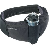 BOLSA EVOC 2022 HIP POUCH PRO + BIDOM 550ML PRETO