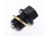 BUJAO OLEO MAGNETICO M14X1.25X13.5 ALUM PRETO TECNIUM