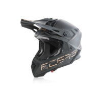 CAPACETE ACERBIS STEEL CARBON OURO L