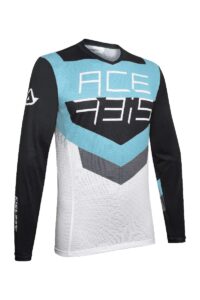 CAMISOLA CROSS ACERBIS MX TRACK PR/AZ XL