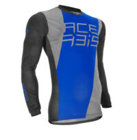 CAMISOLA ACERBIS MX J-TRACK ONE CINZ/AZ XL