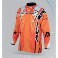 CAMISOLA CROSS ACERBIS WAVE LARANJA XL
