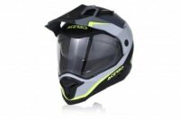 CAPACETE CROSS ACERBIS INQUISITOR X-FIBER BR/PR XL