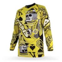 CAMISOLA CROSS ACERBIS MX POKER AMARELO XL