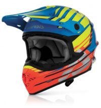 CAPACETE ACERBIS X-PRO ULVER LARANJA/AZUL L